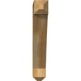 thumbnail image 2 of Ekena Millwork 4"W x 20"D x 24"H Traditional Craftsman Rough Sawn Bracket, Western Red Cedar, 2 of 4