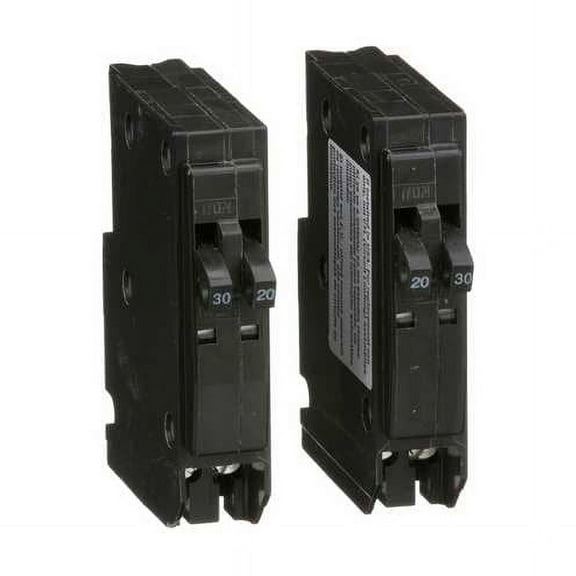 Square D Circuit Breaker,30A,Plug In,120/240V,2P QO20303020