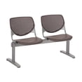 thumbnail image 2 of KFI Studios KOOL 2 Seat Reception Bench, Brownstone, 2 of 2