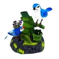 thumbnail image 2 of Pantalios para hablar, juguete para pájaros de control de sonido, juguete para niños liviano, decoración de la oficina para el hogar aves eléctricas 2 pájaros azules, 2 of 8