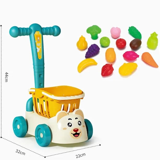 Andarin Caminador Importacion Little Bear Trolley Azul