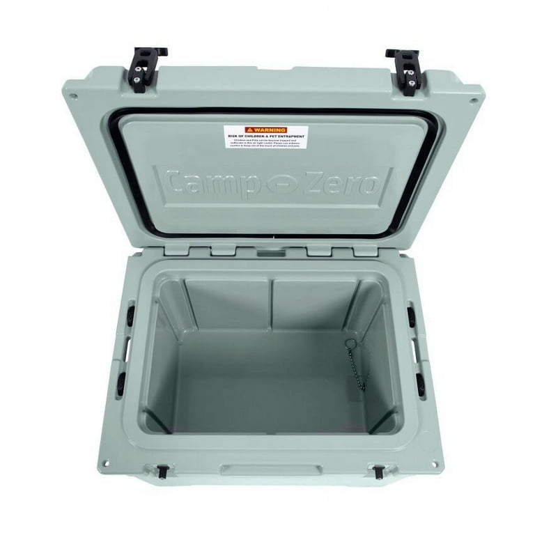 Camp-Zero 40L 42 Quart Premium Cooler With Molded-In Drink Holders