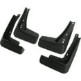 thumbnail image 6 of WORGEOUS 4Pcs Black Universal Splash Guards Mud Flaps Mudflaps Mudguard Flares Mudflaps Tire Protector Mudflaps Exterior Accessories Black, 6 of 8