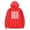 Red, variant on Early Life Crisis Hoodie Unisex Hooded Sweatshirt Fashion 3D Printed Pullover Merch