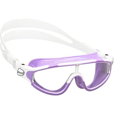 UPC: 0843607557733 | Cressi Wide View Swim Mask for Kids aged 2  3  4  5  6  7 years old | Baloo made in Italy  Lilac/White