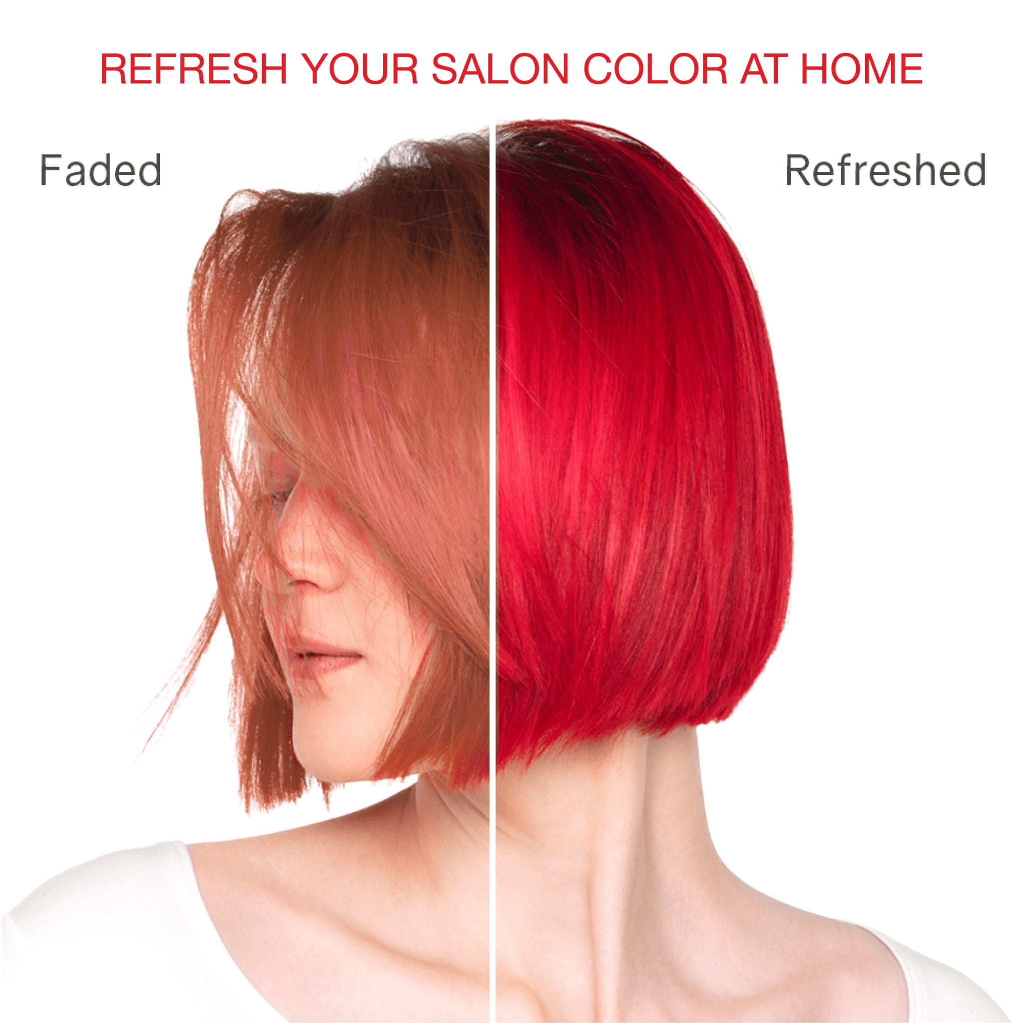 Vivid Red Colorwash
