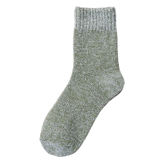 Cmfcve Boot Socks for Women Crew Winter Warm Socks Solid Thick Mid-Calf Casual Socks