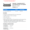 thumbnail image 2 of Intercooler - Compatible with 2011 - 2015 Chevy Cruze 1.4L 4-Cylinder 2012 2013 2014, 2 of 2