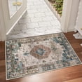 thumbnail image 6 of Washable Indoor Doormat, Non Slip Retro Floor Mat 20" x 32" Area Rug Quick Absorbent Entrance Rug Distressed Front Door Mat, Welcome Mats Entryway Rug Doormats for Kitchen Home Patio, 6 of 6