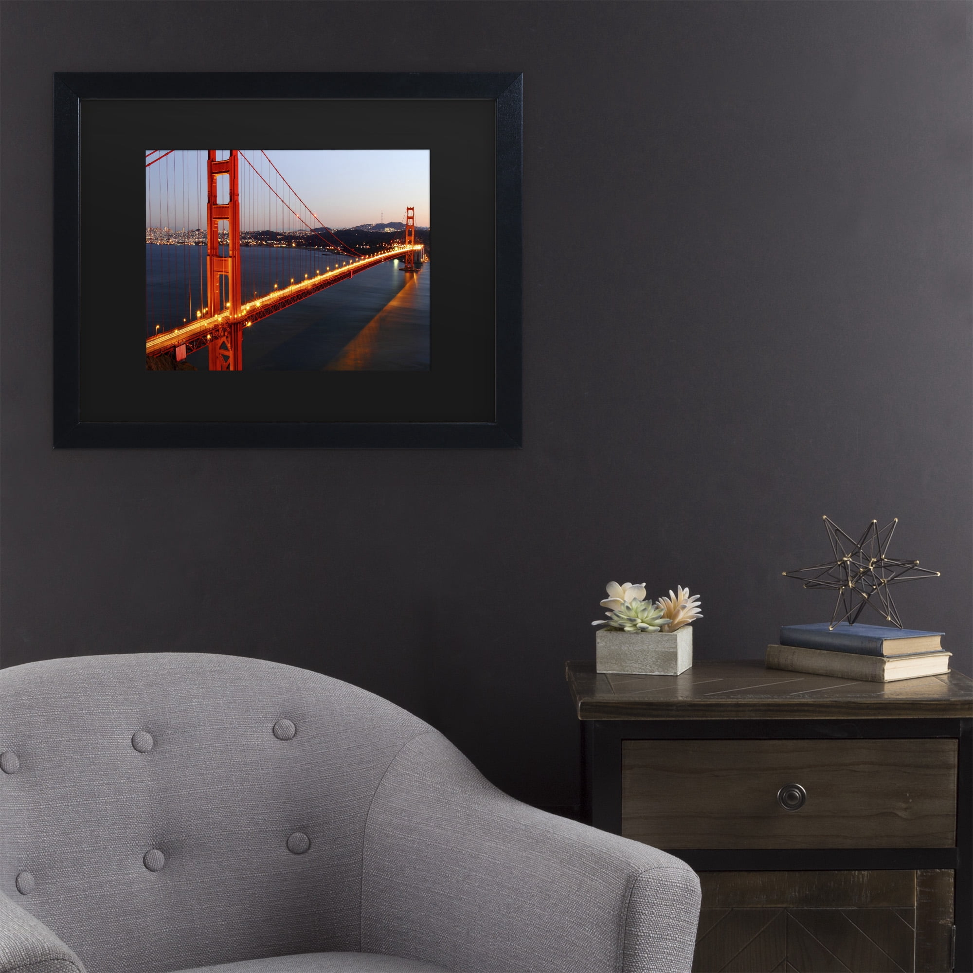 Trademark Fine Art 'Golden Gate SF' Canvas Art by Pierre Leclerc