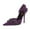 Purple, variant on XYD Women Fashion Stiletto High Heels D'Orsay Pumps Closed Pointed Toe Studs Buckles Night Club Party Shoes Size 7 Purple