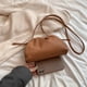 thumbnail image 4 of Bolso Mano PU para Mujer Nube Suave Cruzado Gran Capacidad (marrón), 4 of 7