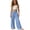 H147 Light Blue, variant on SJLDQY Girls Sweatpants Wide Leg Comfy Pants for Girls Casual Elastic Drawstring Waist Baggy Pants