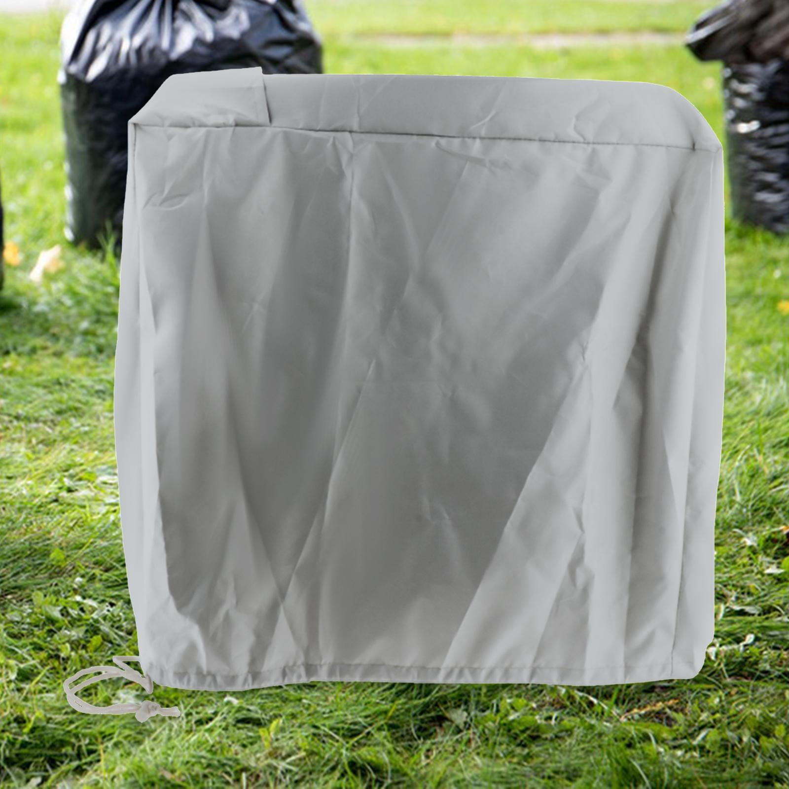 Bothyi Retractable Garden Hose Reel Cover Cover for Outside Lawn Outdoor Gray
