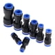 thumbnail image 3 of 5pcs Accesorios neumáticos plásticos Push en conectores reductores rectos para la manguera de agua de vacío de aire Piezas neumáticas de plástico, 3 of 7