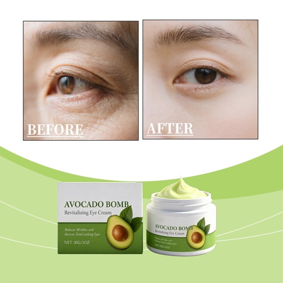 Eye Cream Anti Aging,Eye Cream for Puffiness and Bags Under Eyes,Rejuvenating Eye Cream - Lifting Firming, Reduces Fine Lines(MulticolorGreen)