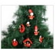 thumbnail image 3 of De Madera Papá Noel Muñeco De Nieve Ángel Diseño Colgante Vintage Para La Decoración Del Árbol De Navidad Noticed HA040825-03, 3 of 6