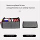 thumbnail image 2 of Organizador de Maletero de Coche Impermeable, Caja de Almacenamiento Plegable para Organizar el Coche, Gran Capacidad, Accesorio para el Vehículo., 2 of 5