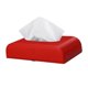 thumbnail image 2 of Caja Automática de Tejido de Papel de Cuero Sunnimix Rojo, 2 of 5