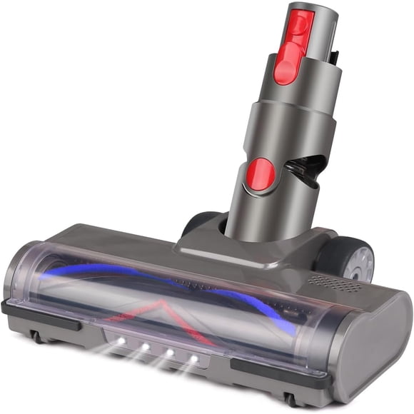 Aorsher Vacuum Replacement Brush Head for V7 V8 V10 V11 V15, Vacuum Attachment, Vacuum Cleaner Brush Head with LED Light for Carpet and Hard Floor