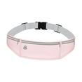 thumbnail image 2 of Vsenkes Running Belt Fanny Pack Adjustable Belt Waistband Bag for Jogging Gym Hiking Pink, 2 of 9