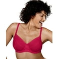 thumbnail image 1 of Hanes Playtex Love My Curves Amazing Shape Balconette Underwire Bra, 1 of 3