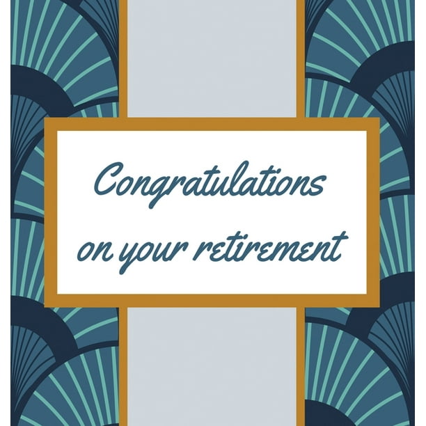 Retirement Guest Book with lined pages (hardback) (Hardcover) Walmart