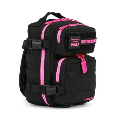 Wolfpak 9L Backpack Mini Black Neon Pink
