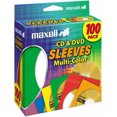 thumbnail image 1 of 190132 Fundas multicolor para CD/DVD, paquete de 100, 1 of 1