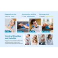 thumbnail image 5 of Nacksträckare neck stretcher nackstretch nack kudde Blå, 5 of 5