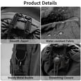 thumbnail image 5 of KXF Small Crossbody Bag for Women Water Bottle Carrier Bag Handbag Drawstring Shoulder Bags with Adjustable Strap Nylon, 5 of 8