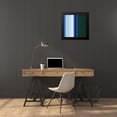 thumbnail image 4 of Grayscale 20x20 Black Modern Framed Museum Art Print Titled - Pinstripes V, 4 of 5