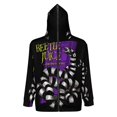 thumbnail image 2 of Beetlejuice Full Zip Hoodies Hooded Long Sleeve Jacket Lightweight Sweatshirt Warm Winter Coats 3XL, 2 of 6