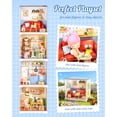thumbnail image 7 of Rolife Country Blue Lounge Micro Building Blocks Kit, DIY Plastic Miniature Dollhouse Retail Store Series, Cozy Rustic Decor Model for Teens & Adults, Desk Shelf Display, Creative Craft Gift, 7 of 7