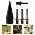 thumbnail image 5 of 5 Pcs Wood Splitter Drill Bits for Log Splitting Firewood Drilling and Woodworking Tools, 5 of 10