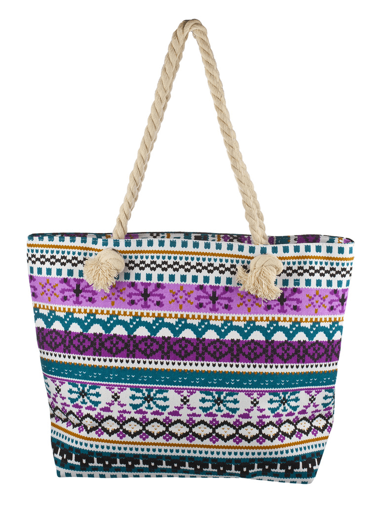 zip up beach bag