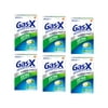 6 Pack - Gas-X Chewables Extra Strength Peppermint Creme 18 Tablets Each