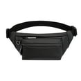 thumbnail image 2 of Luxalzxs Fanny Pack for Men Women, Waterproof Nylon Waist Bag for Travel Hiking Running, Outdoor Sports Crossbody Belt Bag Waist Packs Bum Bag with Adjustable Strap, 2 of 7