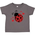 thumbnail image 3 of Inktastic Lady Bug and Hearts Girls Toddler T-Shirt, 3 of 5