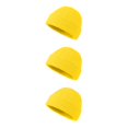 thumbnail image 3 of Sombreros para mujer Minnieouse gorro de punto unisex grueso y flexible Amarillo Type1 NO1, 3 of 6