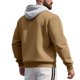 thumbnail image 4 of WILLBEST Sudadera con Capucha Pesada con Cremallera y Cuello Alto, Sudadera Cómoda para Uso Informal y Actividades Al Aire Libre. XGrande, 4 of 7