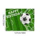 thumbnail image 2 of Es Su Cumpleaños Pancarta la Oficina 50x27.6In Fútbol Fiesta Decoraciones Cortina de Fondo para Deportes Tema Evento Decoración de Pared, 2 of 6