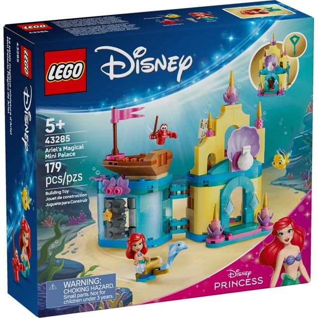 LEGO Disney Princess Le Palais Magique Miniature d’Ariel 43285