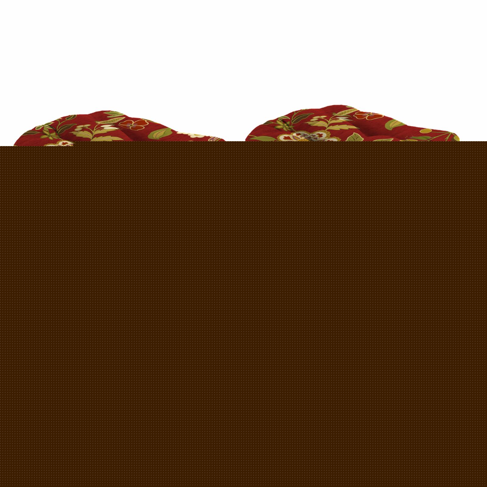 thumbnail image 2 of Jordan Manufacturing 3-Piece Tufted Outdoor Cushion Set with 1 Wicker Bench Cushion and 2 Wicker Seat Cushions, 2 of 7