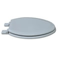thumbnail image 2 of BathDecor Premium Molded Wood Round Front Toilet Seat with Adjustable and Release N Clean Hinges. Model 1F1R5-81, 2 of 3