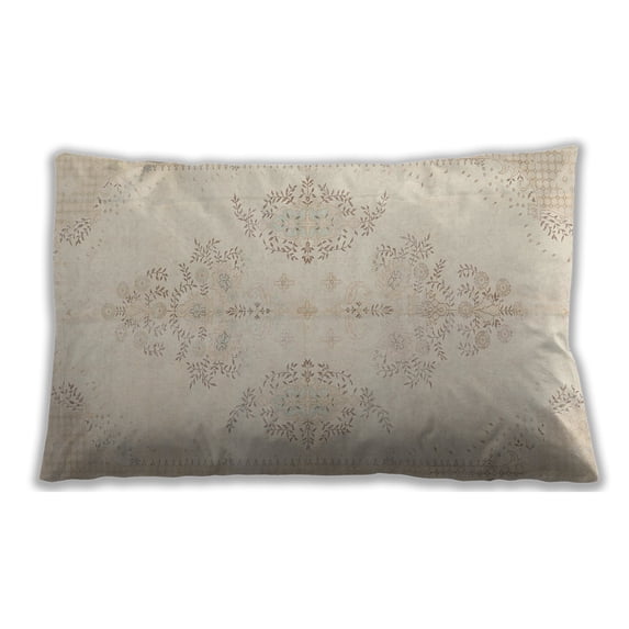 Ahgly Company Outdoor Rectangular Traditional Lumbar Throw Pillow, 13 inch by 19 inch