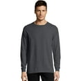 thumbnail image 1 of Hanes T-Shirt pour Hommes 5,2 oz Comfortsoft, S, Charbon Chiné, 1 of 1