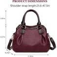 thumbnail image 4 of Sunyuer Crossbody Bags for Women Large Tote Bag Vintage Hobo Handbag Trendy Crossbody Purse for Daily Work Use, 4 of 7