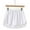 White, variant on Shirt Extenders for Women Layering A Line Mini Skirt Half Length Shirt Extender Underskirt