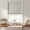 White, variant on Everyday Celebration 100% Blackout Roman Shade-Belgian Linen Look Polyester Fabric, 34x64" Off white